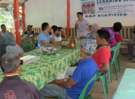 Photo of farm briefing at Queensland, Bacolod, Lanao del Norte