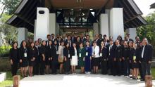 Delegates from the ASEAN Member States attend the 24th AWGATE meeting in Thailand.