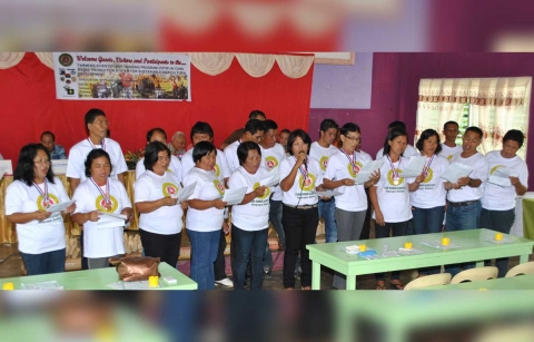 FFS- Corn Graduates at Dangcagan, Bukidnon