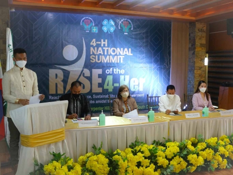 A snapshot during the Opening Program of the Summit