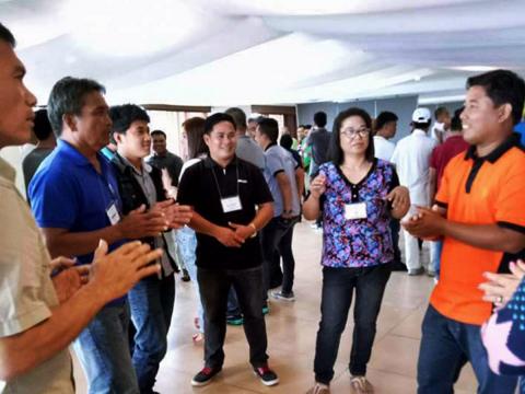 JAECAAP members and ATI staff participate in open discussions during the team-building sessions at the 7th national convention.