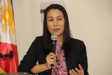 Dr. Mechelle Palma of Remnant Institute Inc. at the ATI Free Seminar in Quezon City.