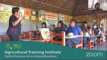 ATI Deputy Director Rosana Mula discusses training programs and activities of the Institute.