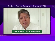 Senator Francis Pangilinan during the virtual TGP 2020 Summit.